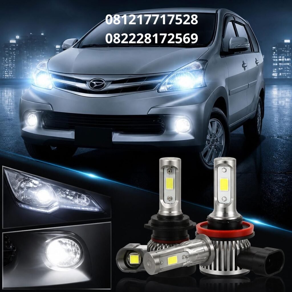 Lampu depan LED Avanza 2014