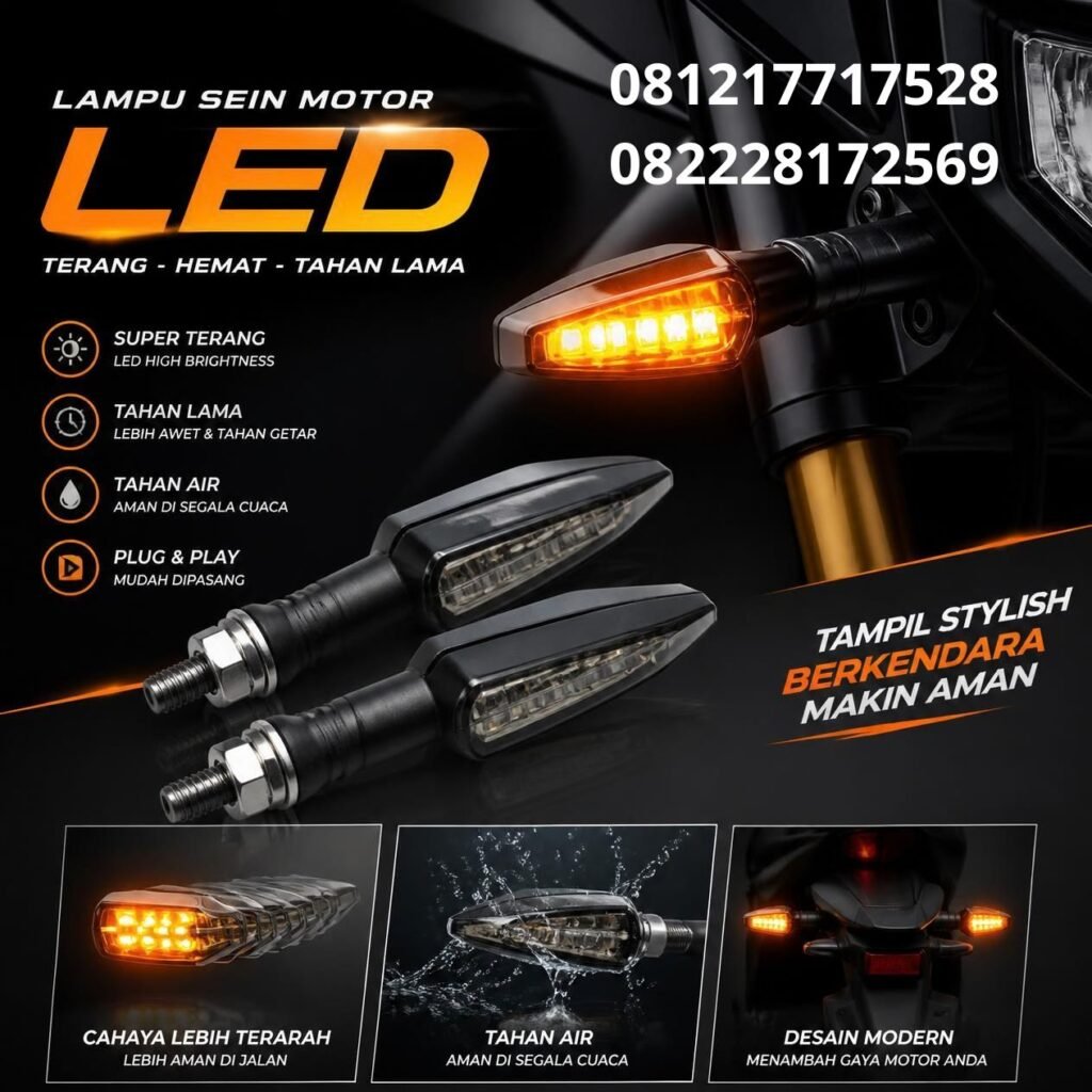 Lampu sein LED universal
