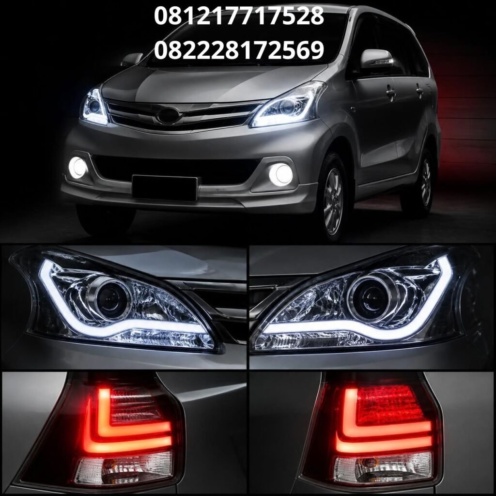 Lampu utama LED Avanza 2014