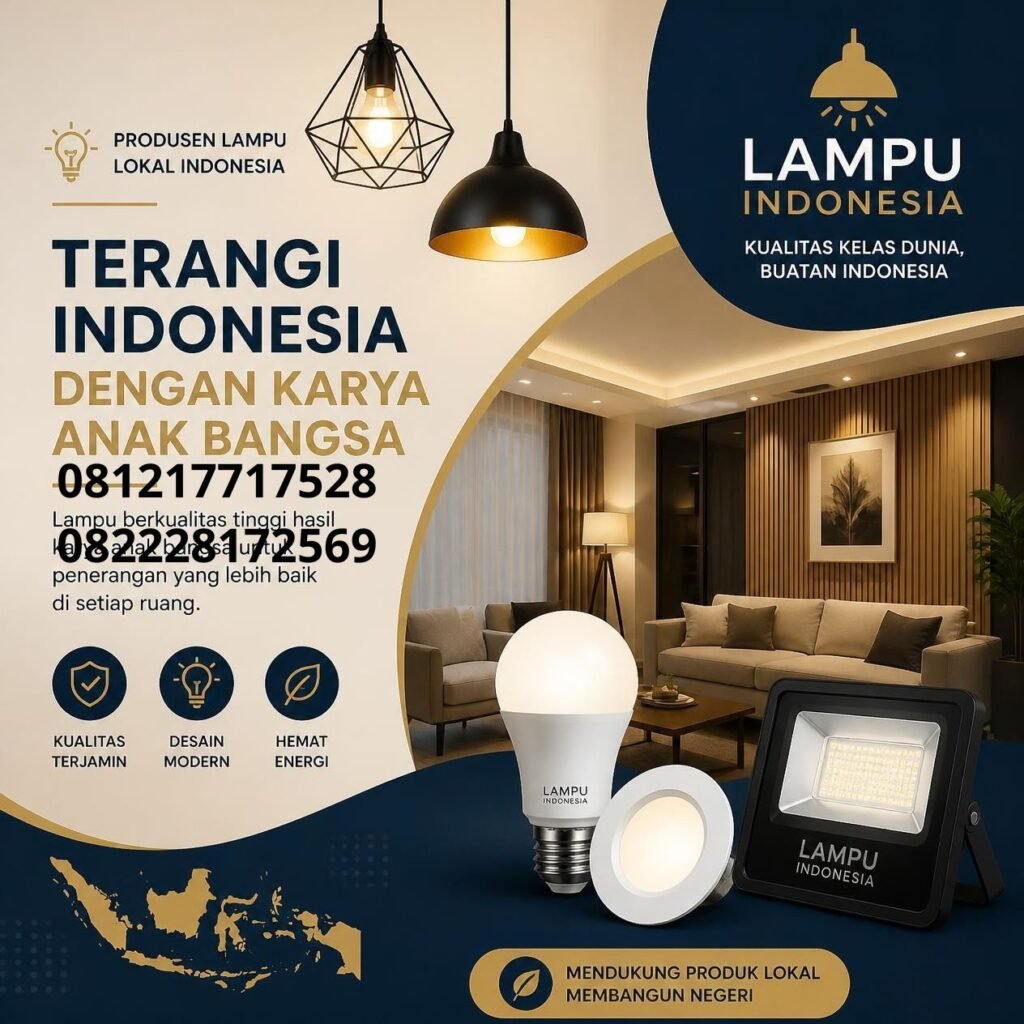 Manufacturer lampu Indonesia