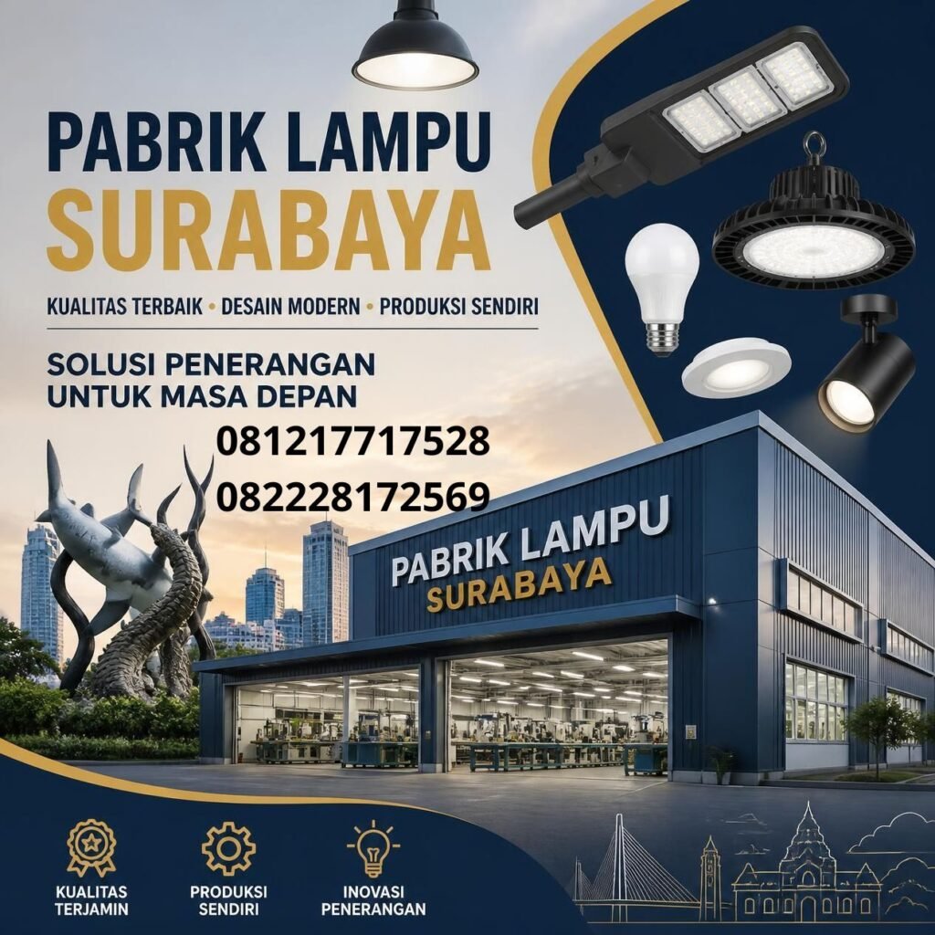 Pabrik lampu LED Jawa Timur