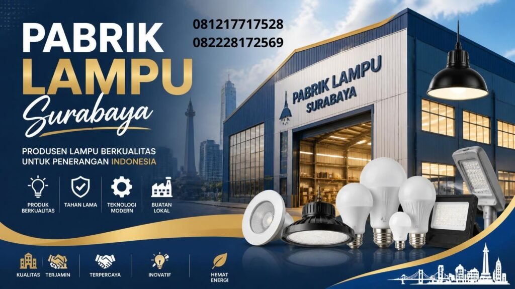 Pabrik lampu Surabaya