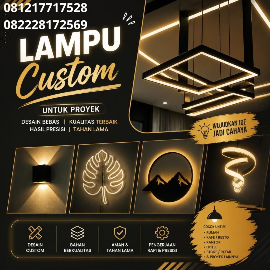 Produsen lampu custom