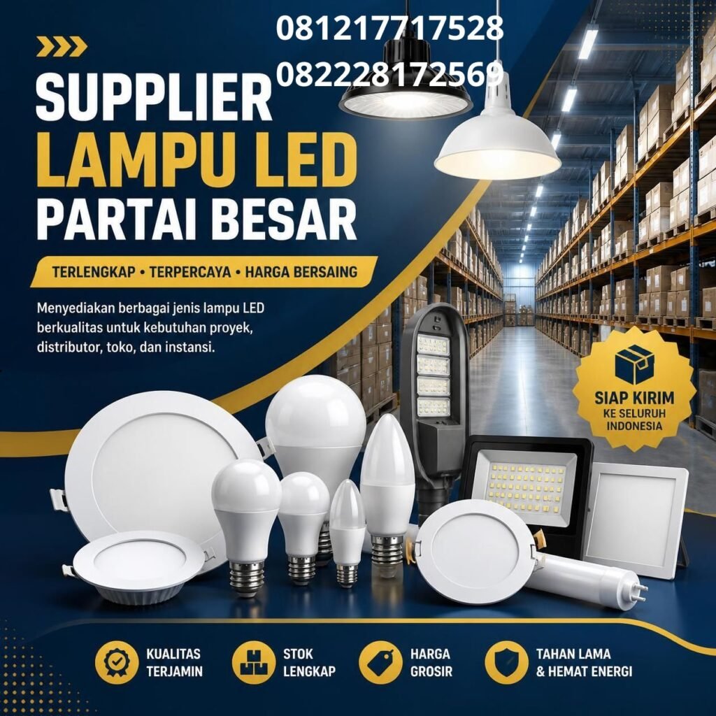 Supplier lampu LED grosir