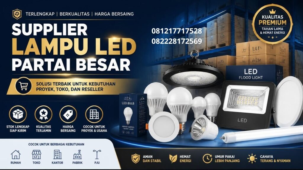 Supplier lampu LED partai besar
