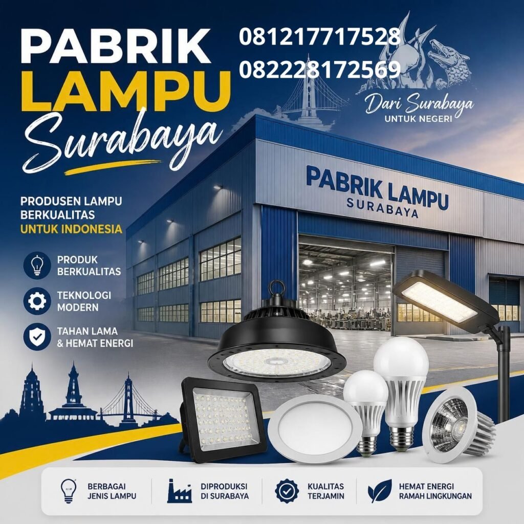Supplier lampu Surabaya